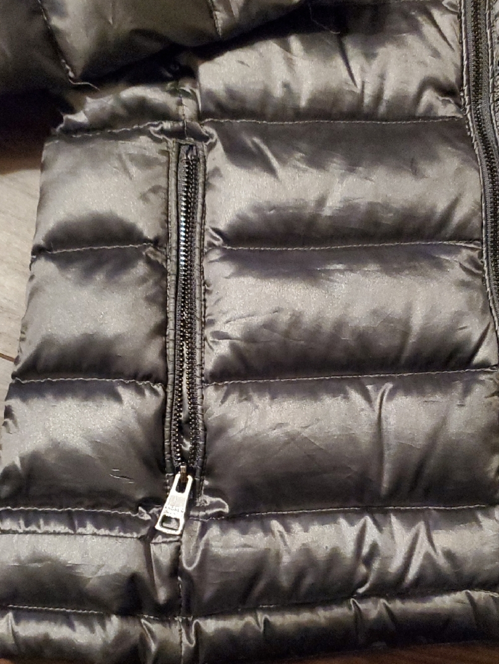 Andrew Marc Premium Down Shimmery Packable Down Jacket - Picture 5 of 11